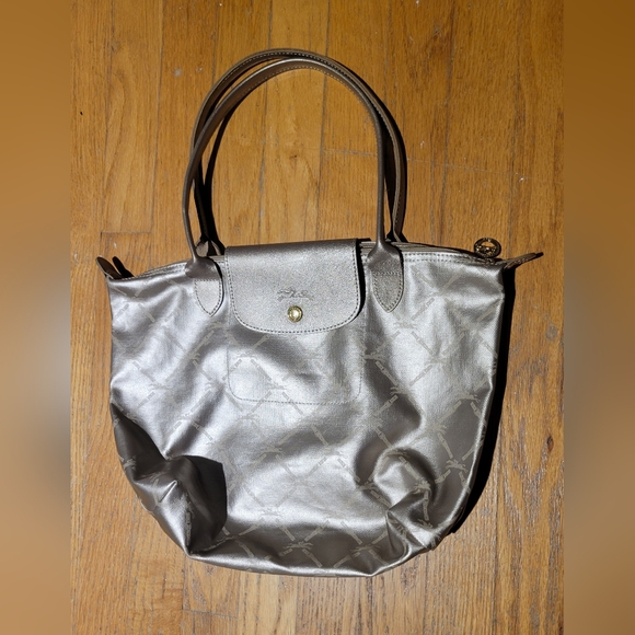 Longchamp 'LM Metal' Shoulder Tote - Picture 2 of 2